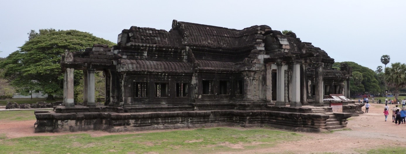 Südliche Bibliothek im West-Bereich des Angkor Wat
