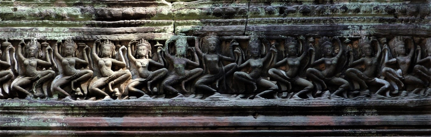 Bild 1: Preah Khan Tempel (Angkor) – Türsturz