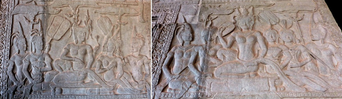 Bild 44 & 45: Angkor Wat 