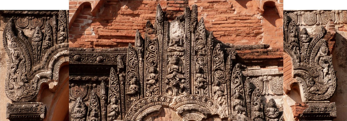 Bild 12, 13 & 14: Thambula Tempel