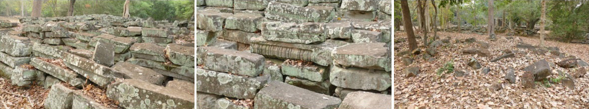 Banteay Kdei Tempel: nördlicher Innenbereich zwischen dritten und zweiten Mauerring