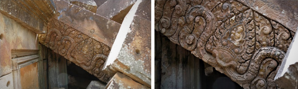 Bild 15 & 16: Baset Tempel – Shiva 