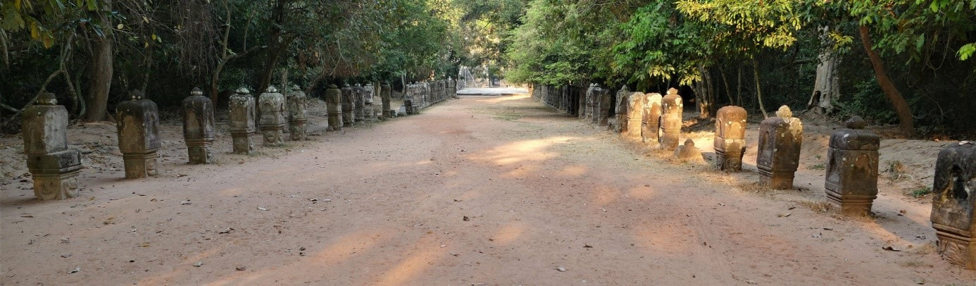 Bild 1: Preah Khan Tempel (Angkor) – Ostallee
