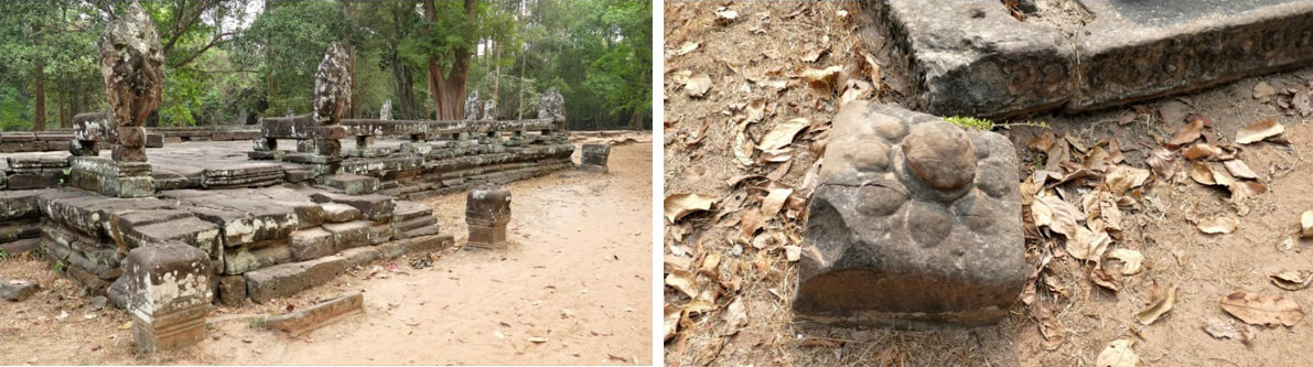 Bild 36 & 37: Banteay Kdei Tempel