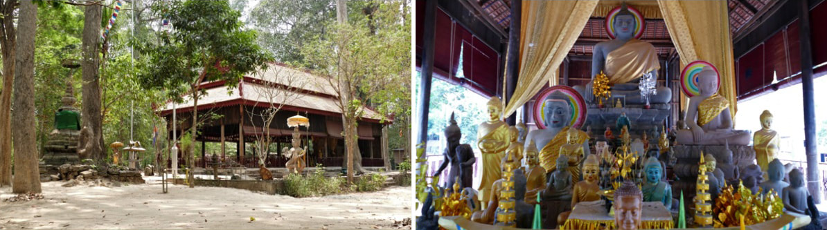 Bild 5 & 6: Wat Preah Ang Kork Thlork 