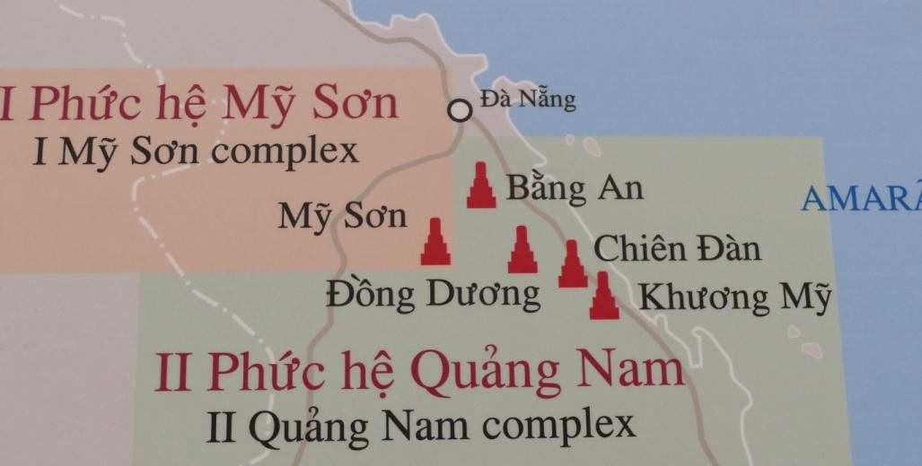 Bild 2: Cham-Tempelanlagen südlich von Da Nang (Provinz Quang Nam)
