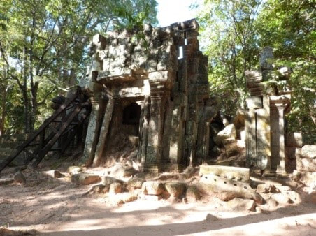 unbekannter Chaw Srei Vibol Tempel bei Angkor