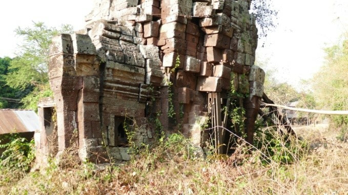 Daun Troung Tempel: Haupt-Tempel mit Mandapa