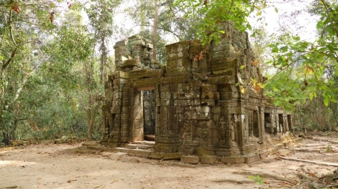 im Ta Prohm Tempel (Angkor)