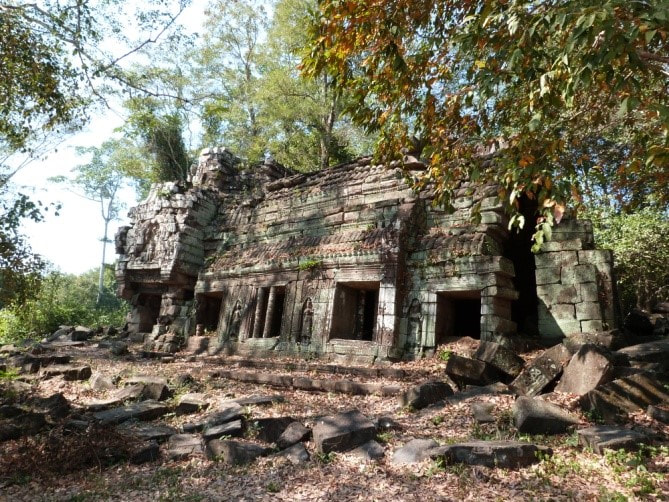 Dharmasala des Prasat Preah Khan in Kampong Svay