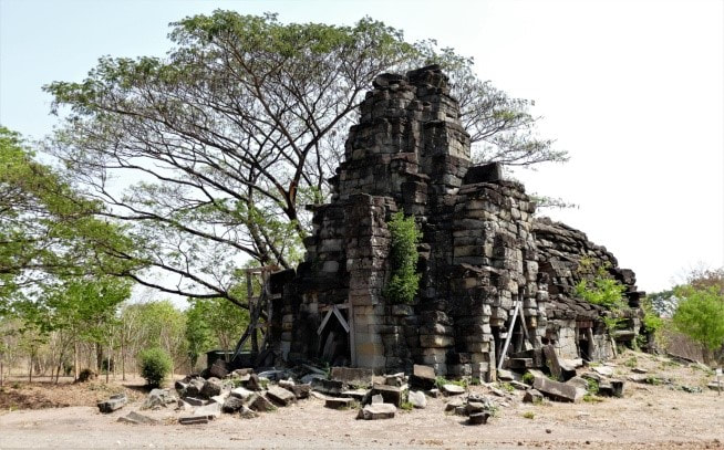 Feuerhaus im Banteay Chhmar Tempel