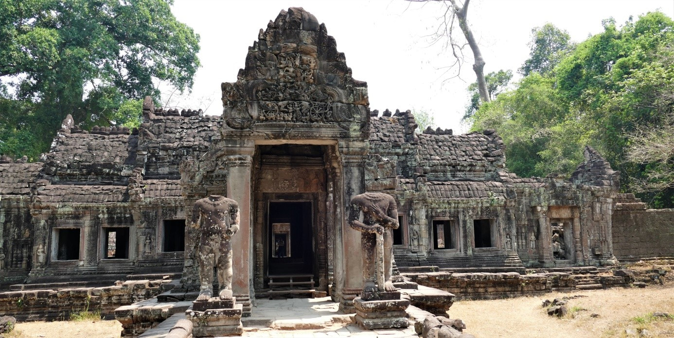 Bild 5: Preah Khan Tempel – Nord-Gopuram