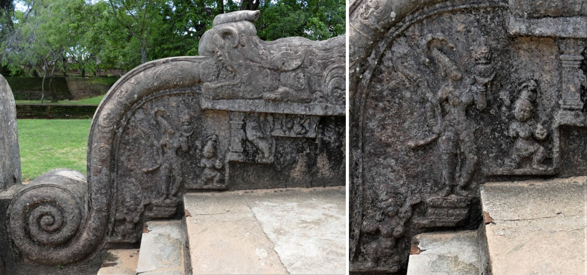 Bild 56 & 57: Lankatilaka Tempel in Polonnaruwa