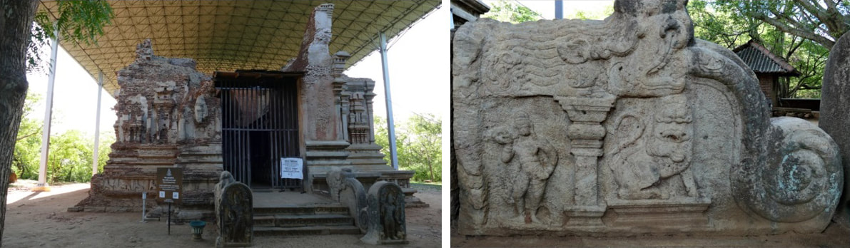Bild 58 & 59: Thivanka Image House in Polonnaruwa