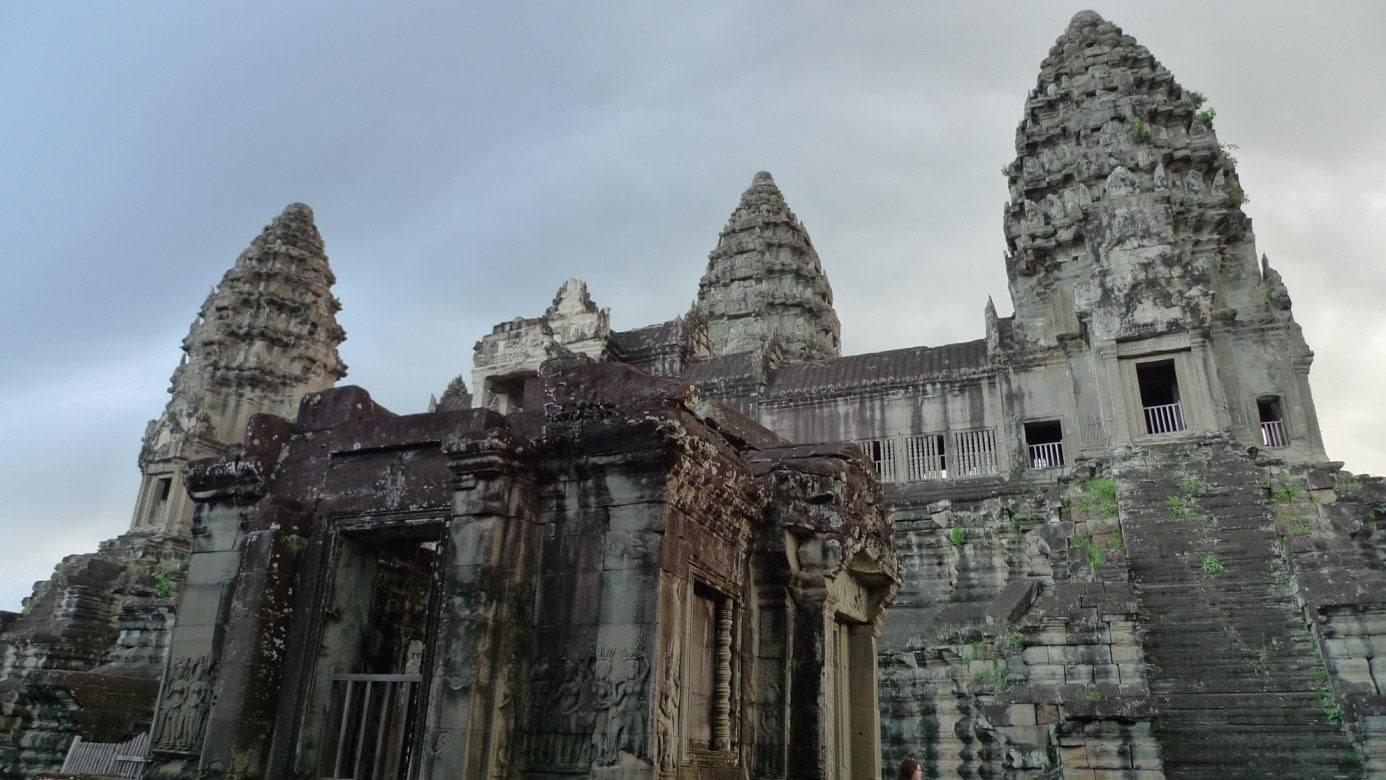 Bild 4: Angkor Wat – obere Galerie