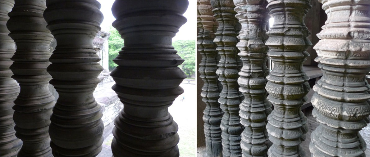Bild 5 & 6: Angkor Wat