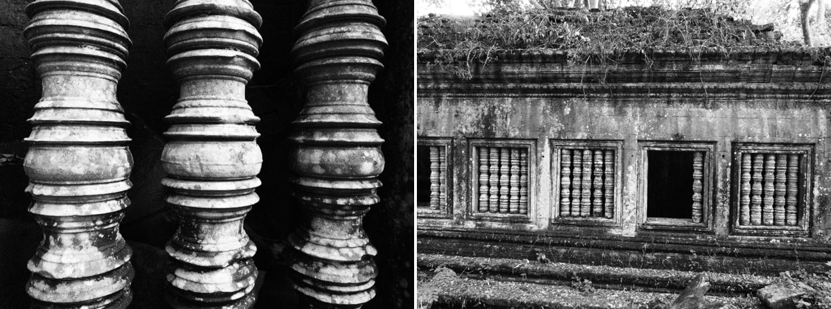 Bild 27 & 28: Beng Mealea Tempel