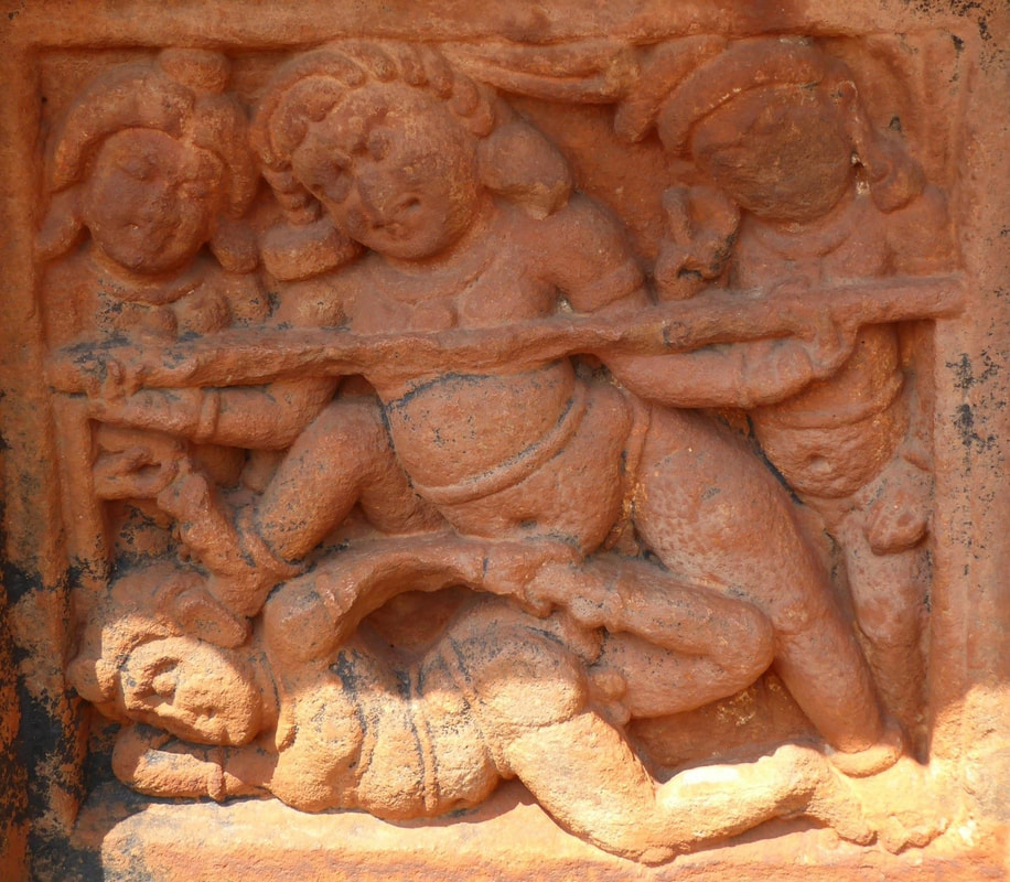 Foto 1: BADAMI Maligitti Shivalaya Tempel – GANA