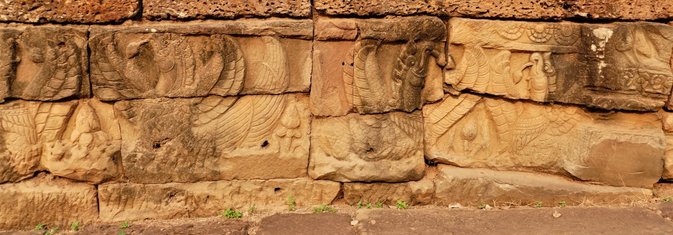  Bild 18: Elefanten-Terrasse (Angkor Thom) Detailstudie 1