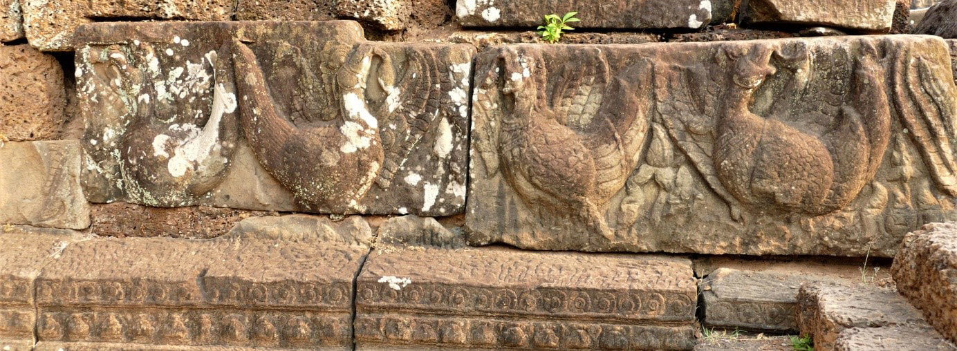 Bild 19: Elefanten-Terrasse (Angkor Thom) Detailstudie 2
