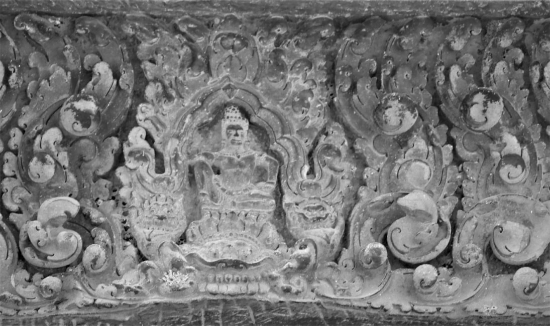 Bild 3: Angkor Wat – Türsturz mit Kala