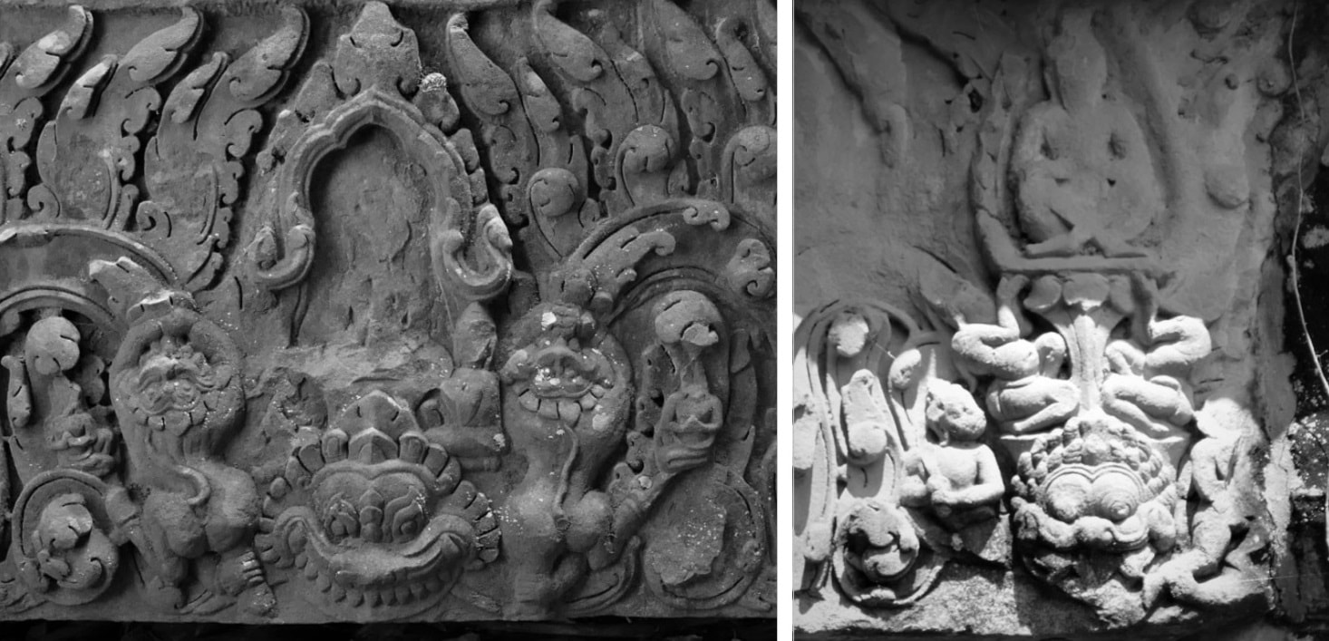 Bild 22 & 23: Preah Khan Tempel (Angkor) – Kala I & II 