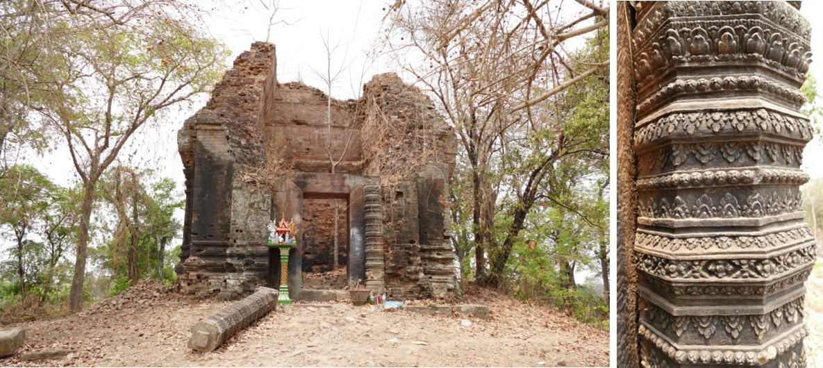 Bild 71 & 72: Trav Tempel (Angkor Chum)