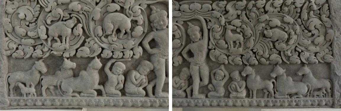 Krishna Govardhana: Prasat Srikrob Leak, Robang Romeas, Kampong Thom, Baphuon-Stil 11.Jh.