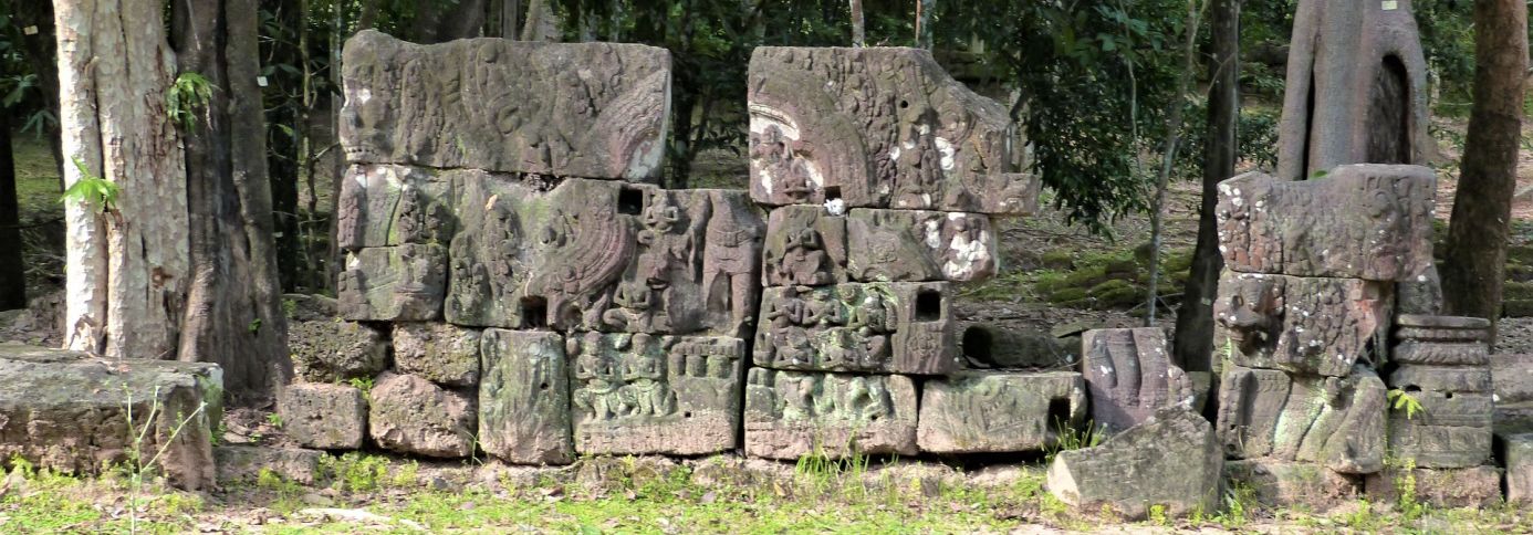 Bild 6: Krol Ko Tempel, Tympanum-Rekonstruktion 