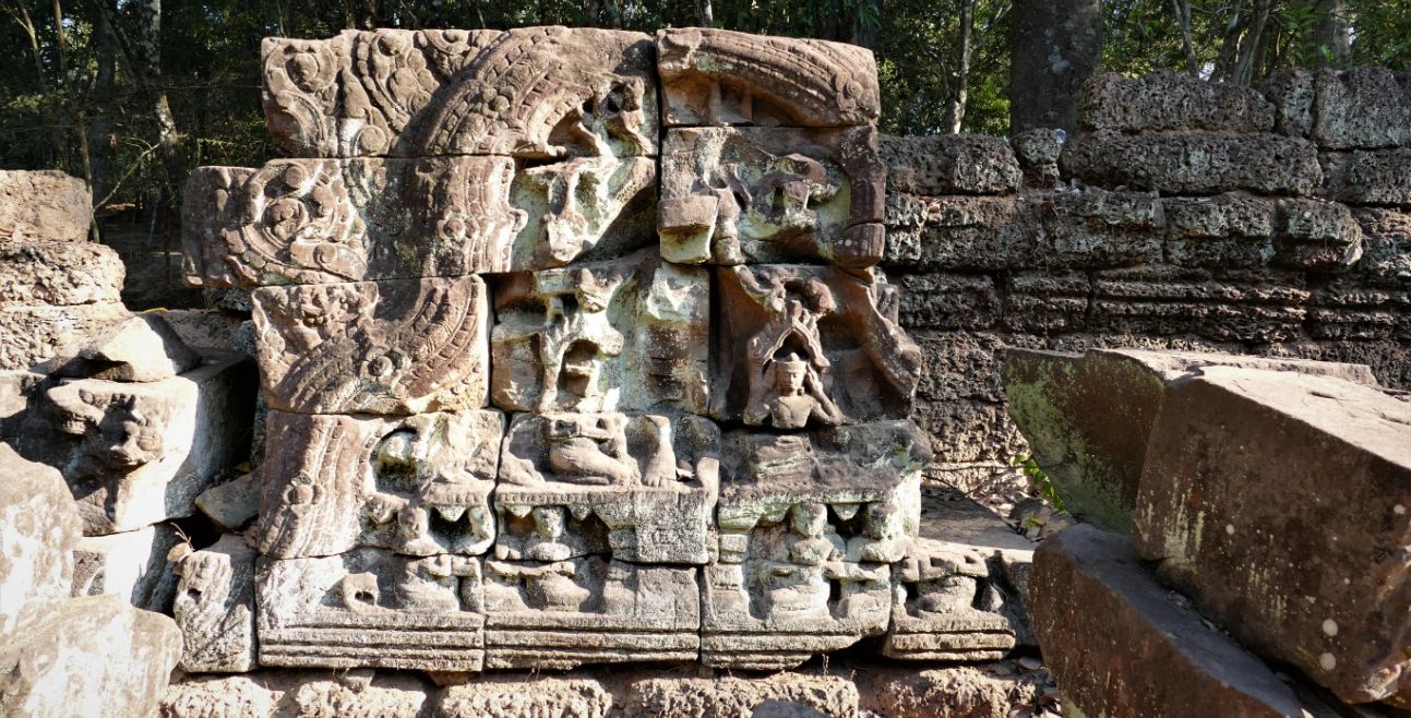 Bild 9: Krol Ko Tempel – Tympanum II
