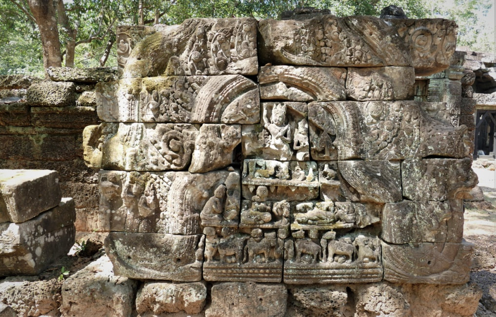 Bild 10: Krol Ko Tempel – Tympanum III
