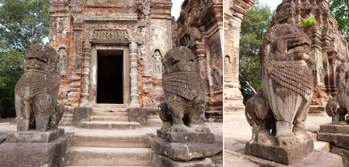 Roluos Gebiet: Preah Ko Tempel