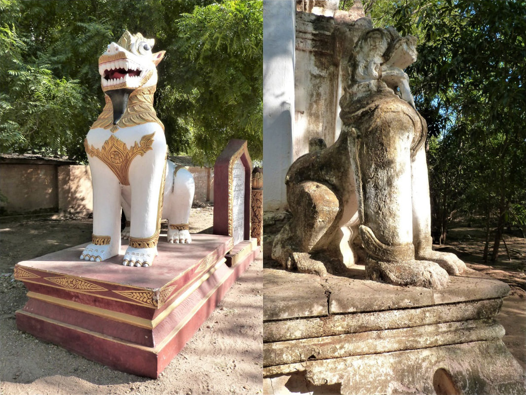 Nyaung U: Sa-pa-dew Monastery & Monument Nr. 0161