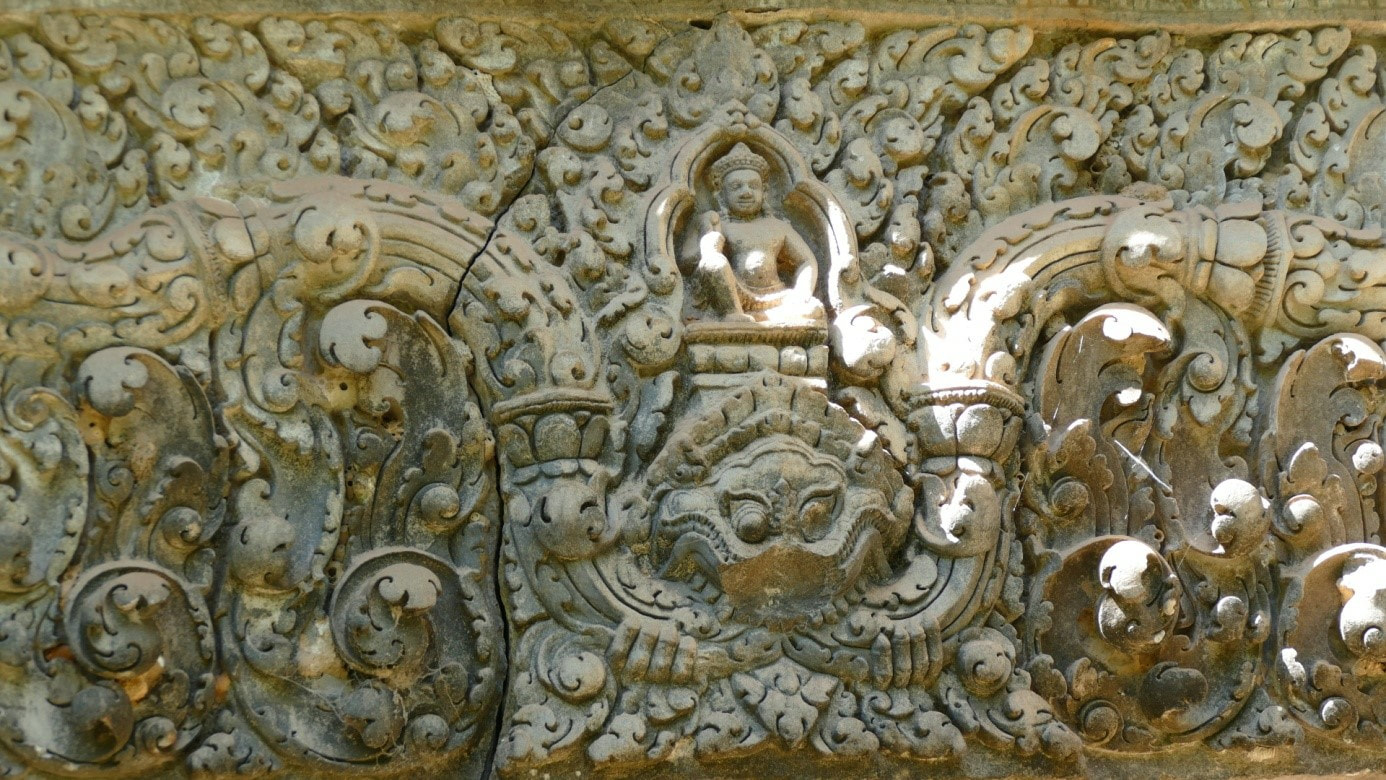 Bild 9: Kala-Lintel – Nord Khleang Tempel (Angkor Thom) 