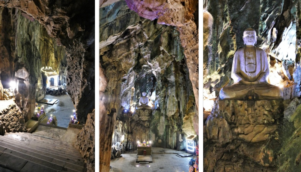Bild 17 – 19: Größte Höhle