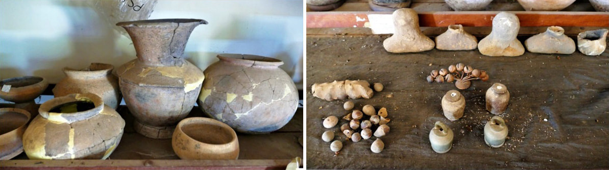 Tepkaosa Snay Museum – Keramik: Gefäße und Glocken