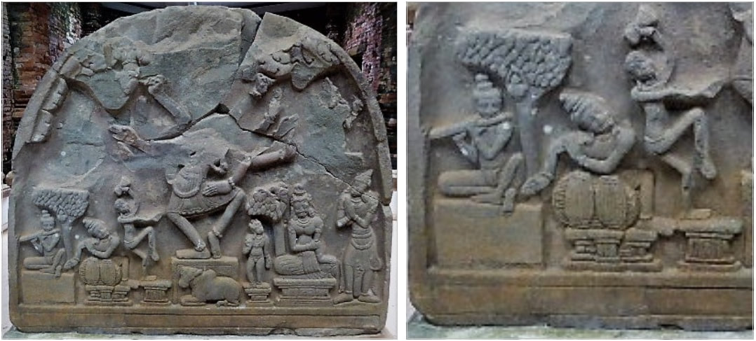 Bild 2.4 & 2.5: Shiva Nataraja – My Son (kleines Museum) 