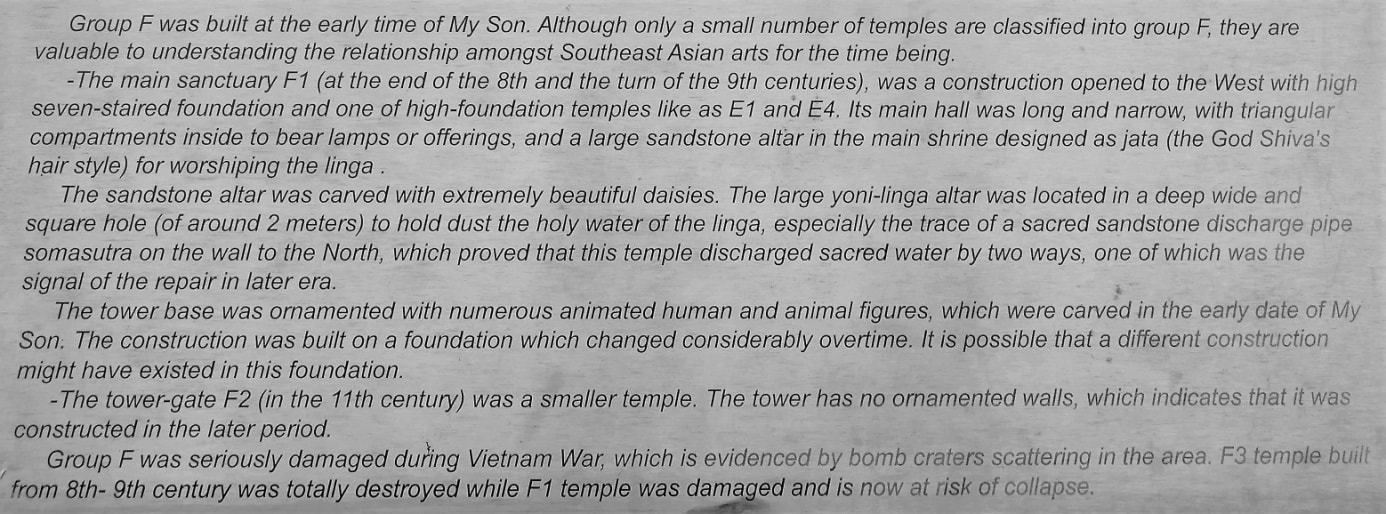 Bild 7.2: Text zur Tempelgruppe F