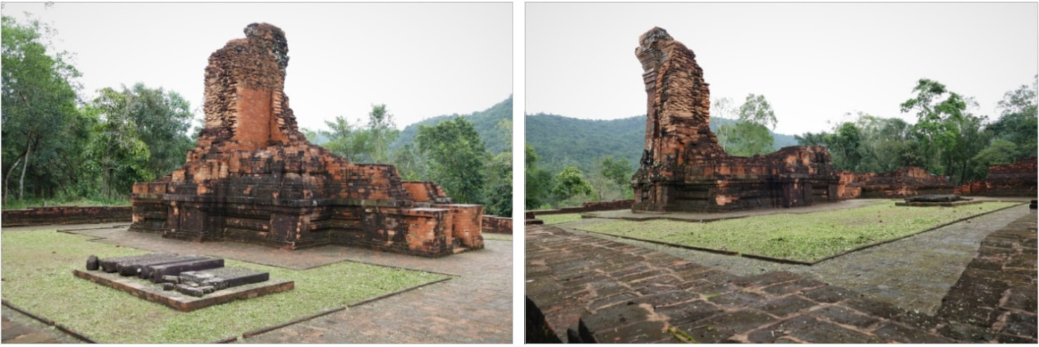 Image 4 & 4.1: Temple group H – Kalan (southeast view & southwest view)