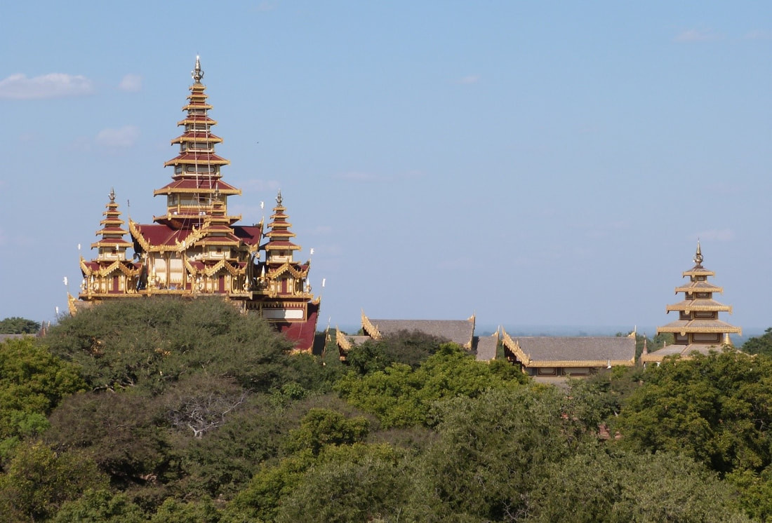 Bild 35: Rekonstruktion des Königspalastes in Bagan