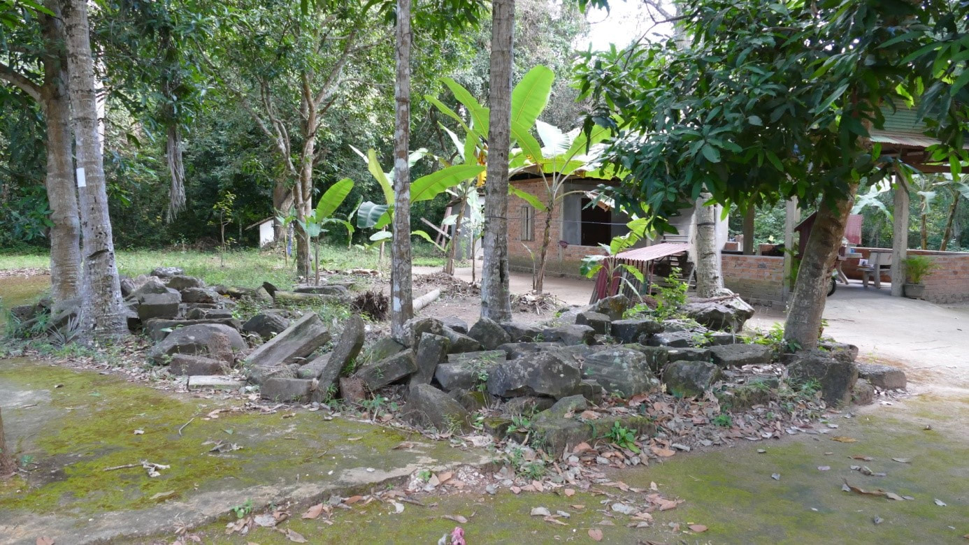 Ruinen im östlichen Bereich von Wat Preah Ang Sang Tuk in Angkor Thom