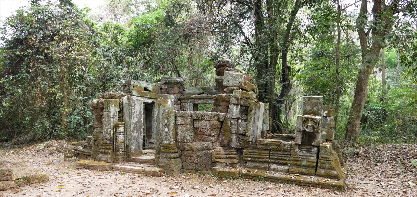 Bild 2: Banteay Kdei – kleiner Tempel im nordöstlichen Außenbereich