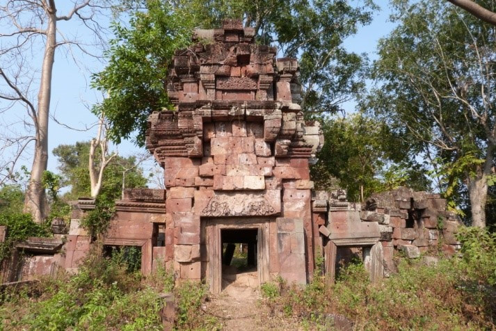 Ost-Gopura von Phnea Kol bei Angkor Chum