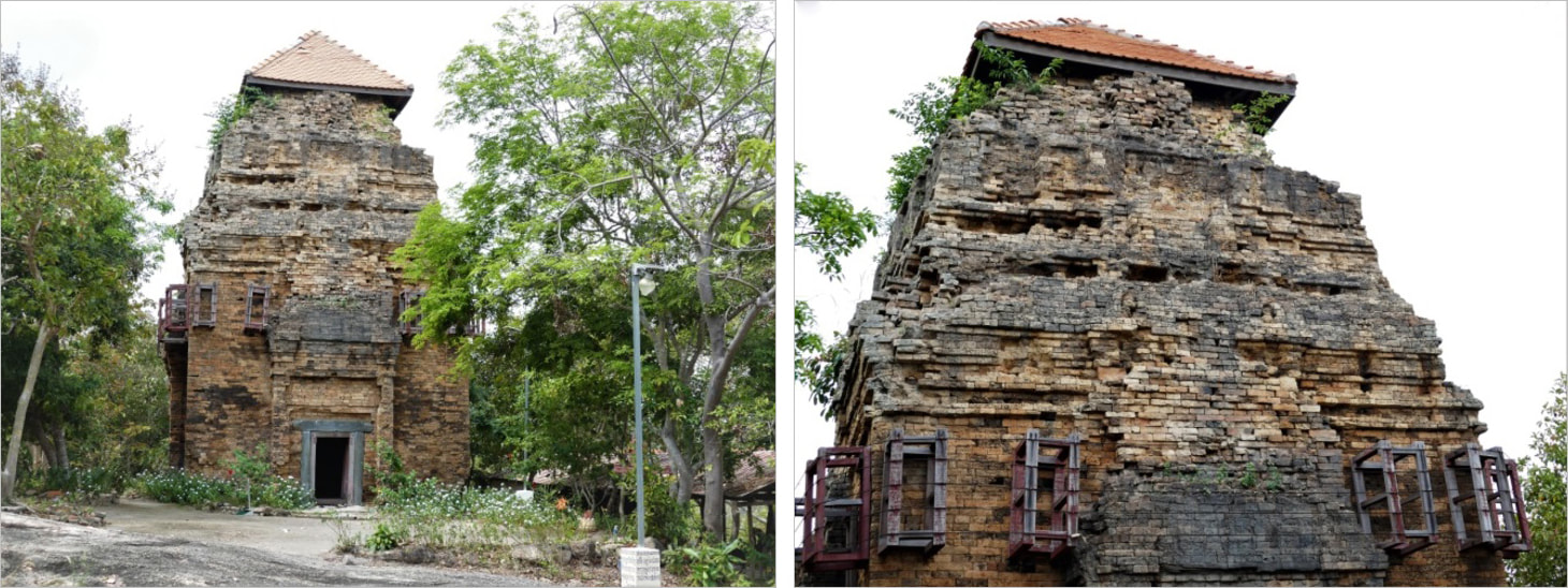East Ta Nhean Tempel – Ostansicht und Turmbandage