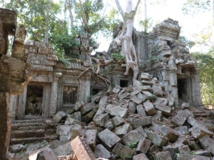 Geheimtip Khmer-Tempel Banteay Ampil bei Angkor 