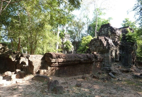 Süd-Gopura von Dschungeltempel Banteay Ampil