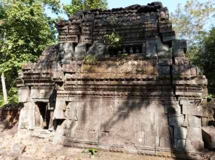einsamer Tempel Prasat Banteay Ampil bei Angkor 