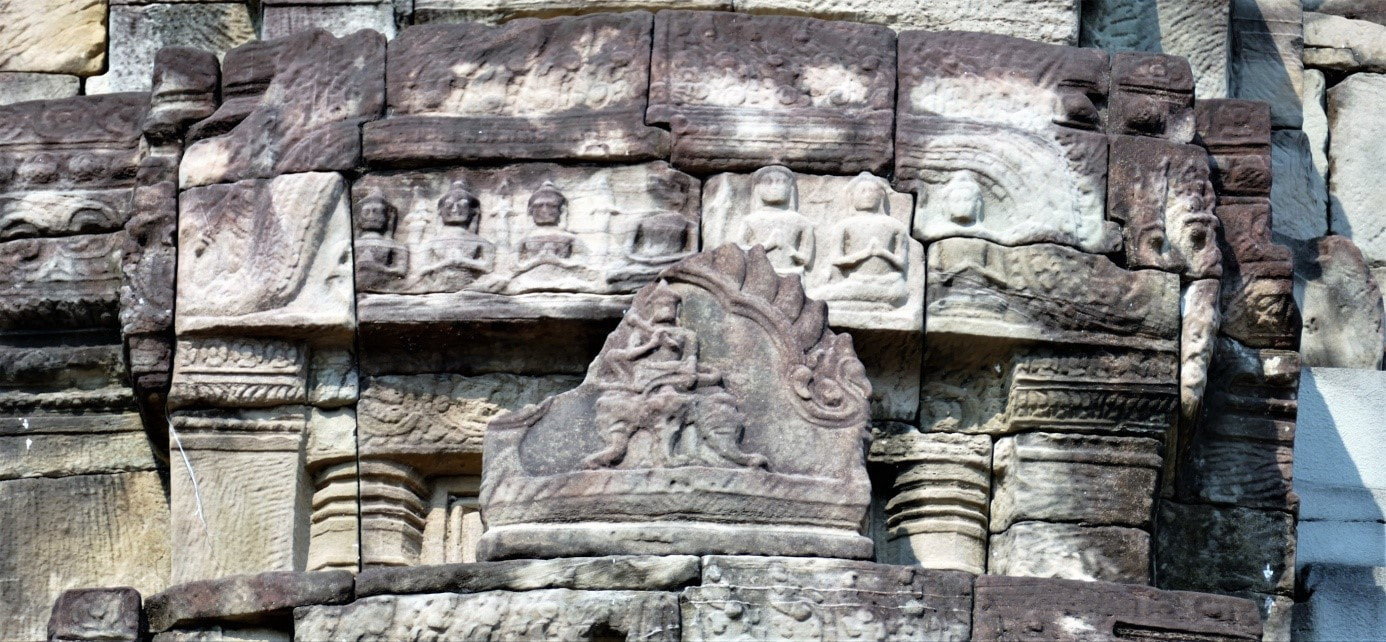 Ost-Tor von Preah Khan: mittlerer Turm