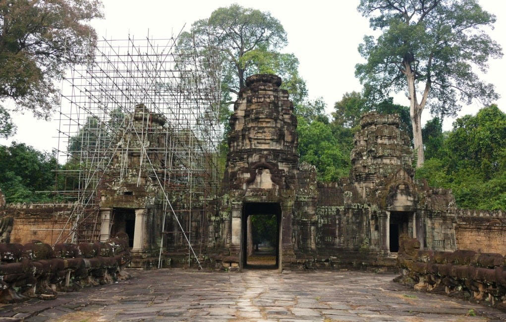 Bild 1.2: Preah Khan Tempel – Gopuram Ost