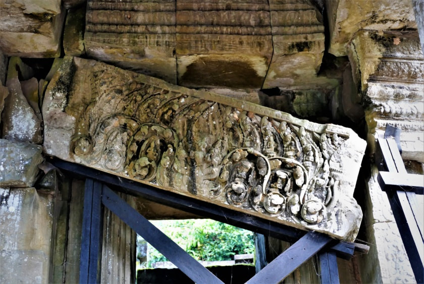 Bild 7.1: Position vom Türsturz (Bild 7), Mauerring IV Süd-Gopuram